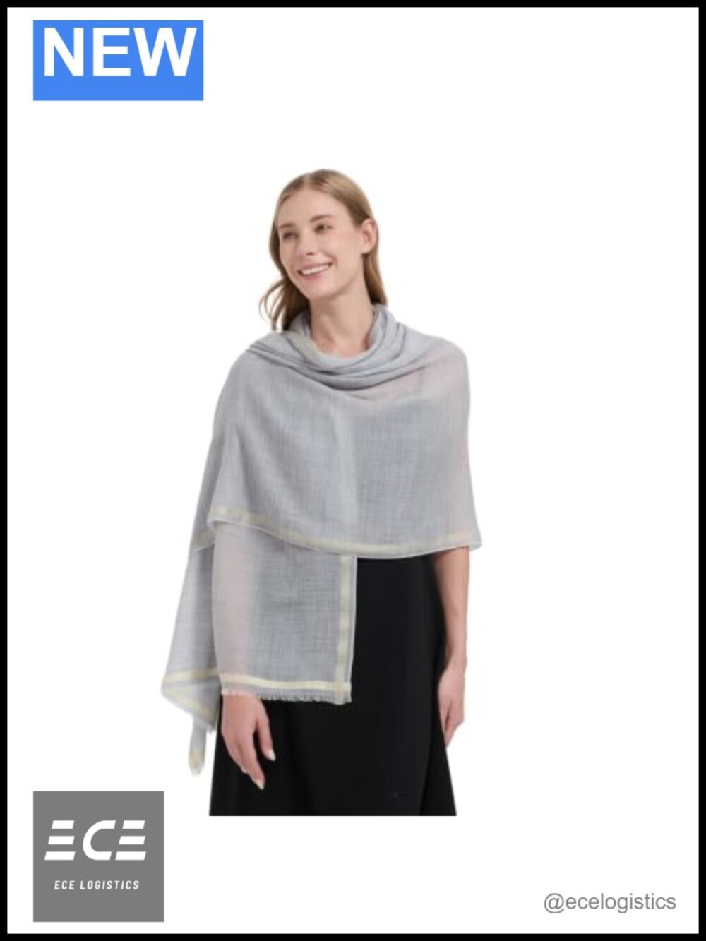 100% Cashmere Luxury Wrap Travel Shawl Scarf Pashmina Stole All-Season